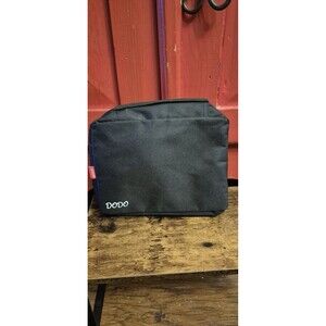 Brand New Hanging Toiletry Bag With Soap Holder And Toothbrush Cover Zip 8x6